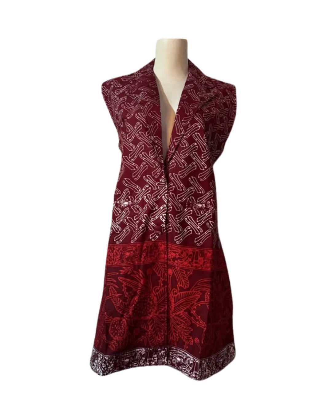 Blazer Formal Marun